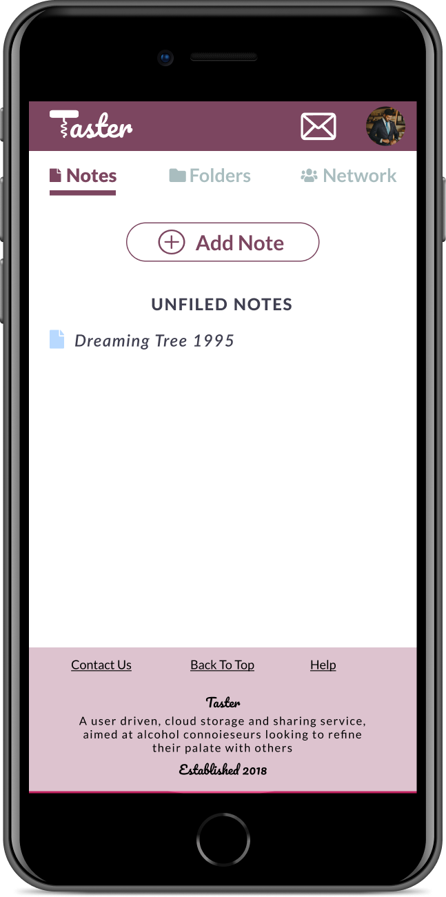 new note added