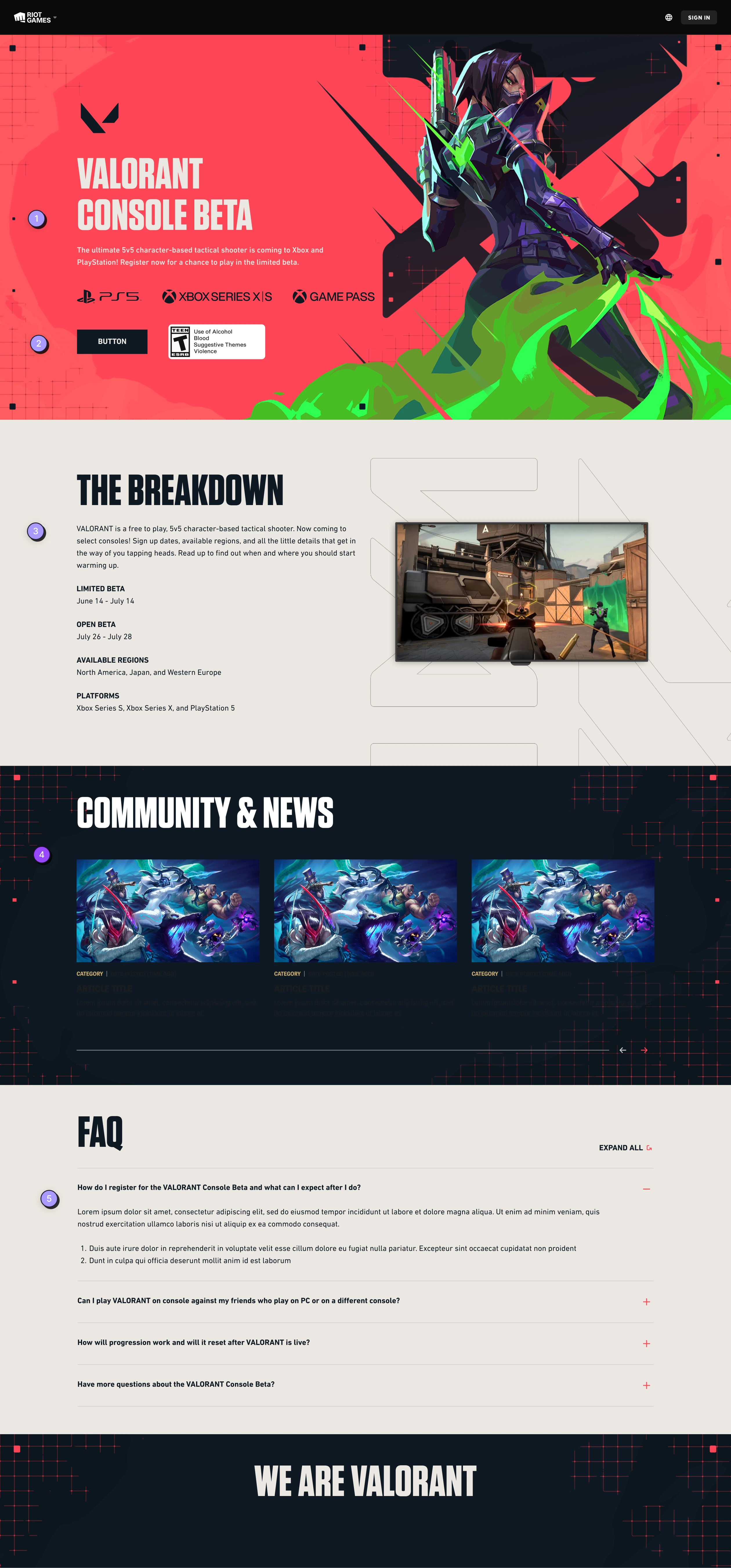 Final Registration Page